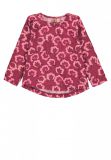 bellybutton Tunika Langarm Shirt T-Shirt Monkey Affe Blüten rot pink Mini Girl mother nature and me NEU 1973141 Winter Neu